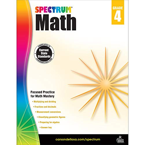 Spectrum Math, Grade 4