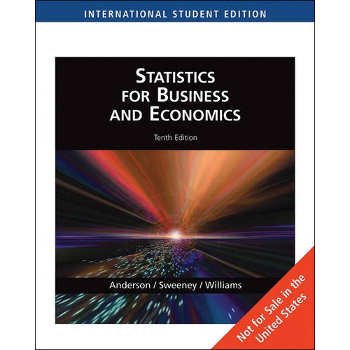 Statistics for Business and Economics, 10th Edition
