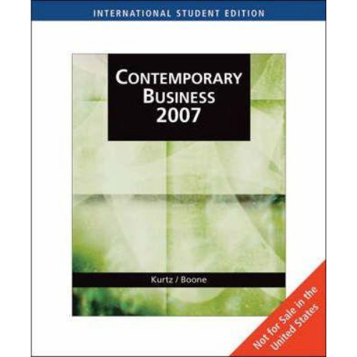 Contemporary Business 2007, International Edition