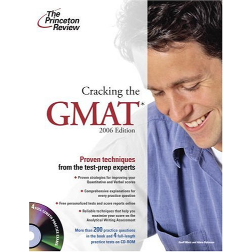 Cracking The GMAT, 2006 Edition- CD