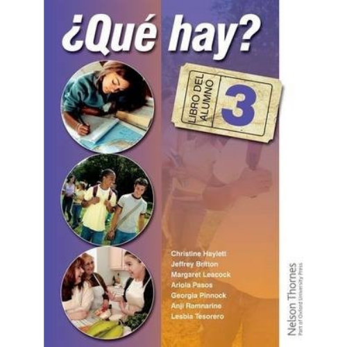 Que Hay? Libro del Alumno 3