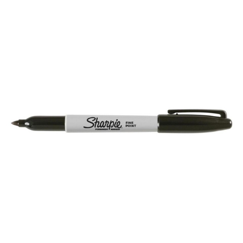 Sharpie Permanent Marker, Fine Tip, Black