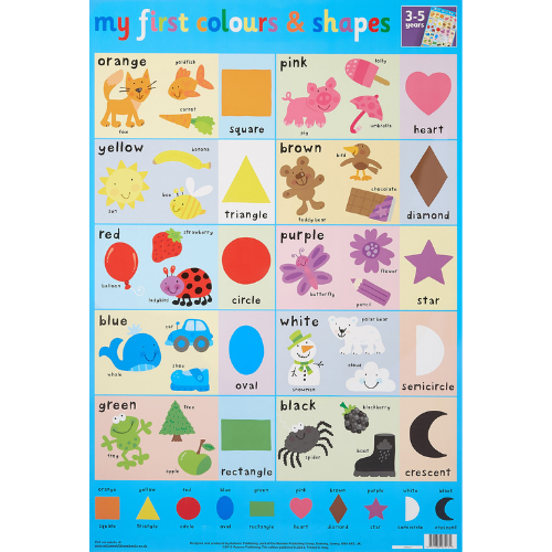 Colours and Shapes Wall Chart