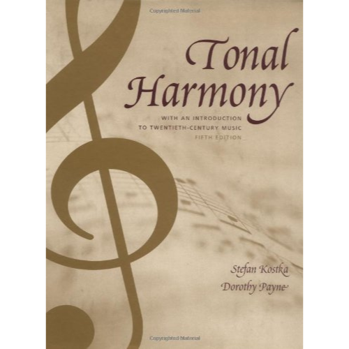 Tonal Harmony with an Introduction to Twentieth-Century Music, 5th Edition