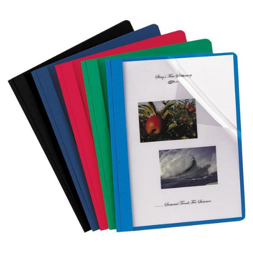 Clear Front Folder