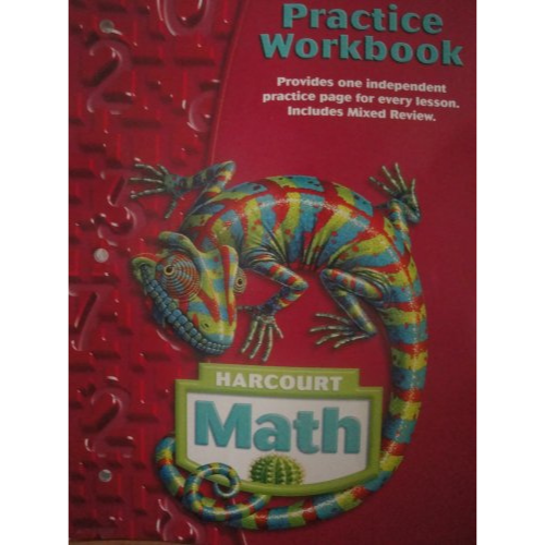 Harcourt Math Workbook 6