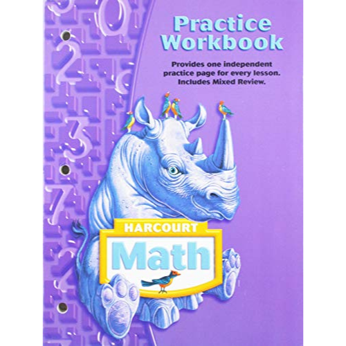 Harcourt Math Workbook 4