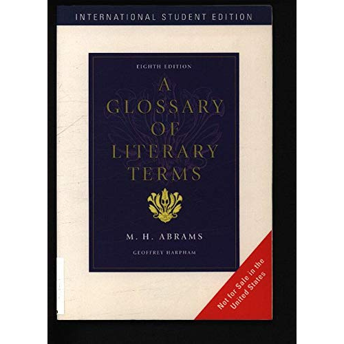 A Glossary of Literary Terms