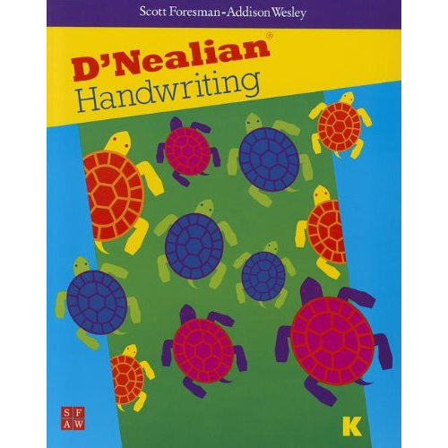 D'Nealian Handwriting Book K