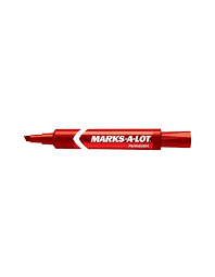 Marks-A-lot Perm Markers Red