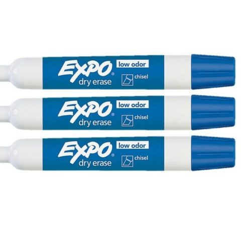 Dry Eraser Blue Chisel Expo