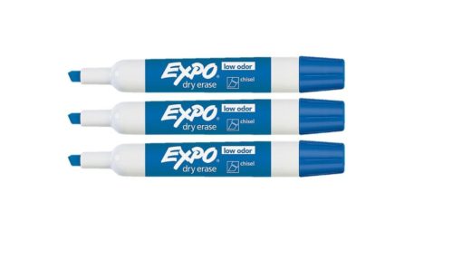 Dry Eraser Blue Chisel Expo