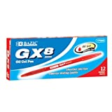 GX-8 Red Oil-Gel  Pen 12pk