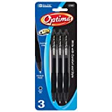 Optima Black Oil-Gel Ret Pen