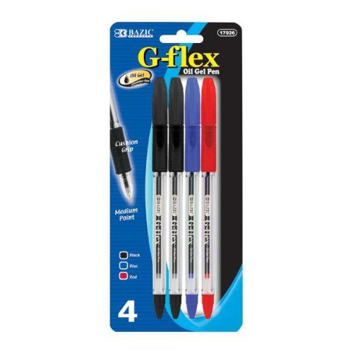 G-Flex Asst. Color Oil-Gel ink pen