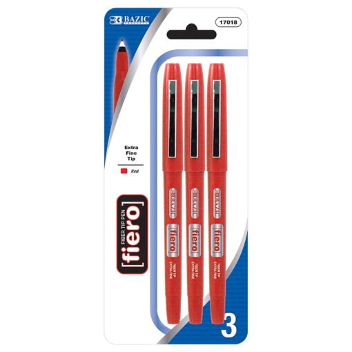 Pen  Red Fiber Tip Fine Fiero