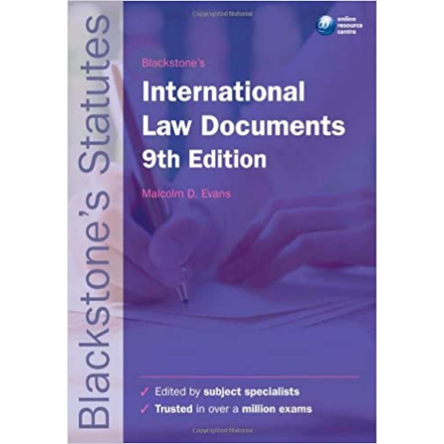 Blackstone's International Law Documents, 9th Edition