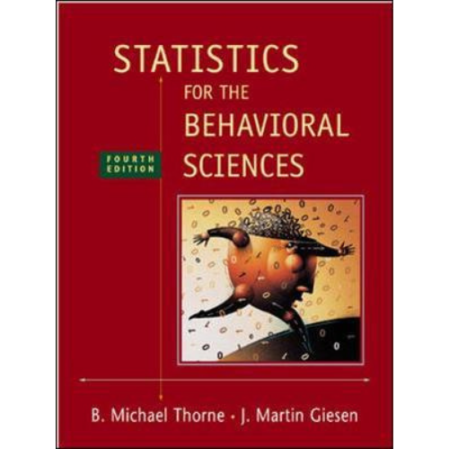 Statistics for the Behavioral Sciences, 4th  Edition