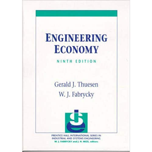 Engineering Economy, 9th Edition