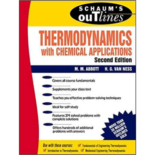 Schaum's Outlines of Thermodynamics with Chemical Applications