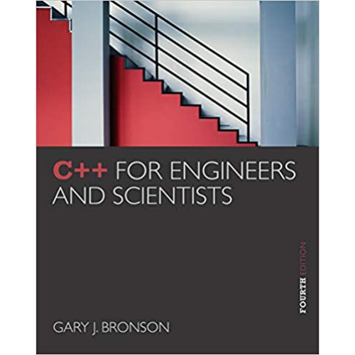 C++ for Engineers and Scientists