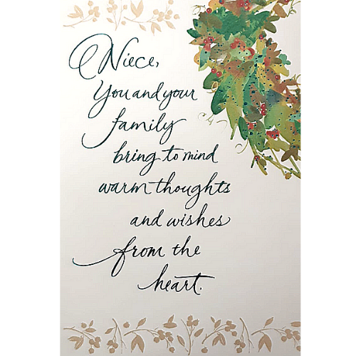 Christmas Cards for Niece