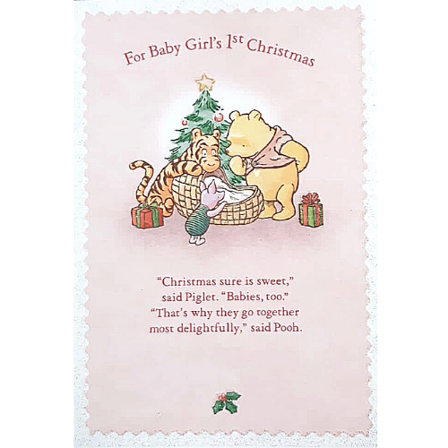 Baby Girl's 1st Christmas