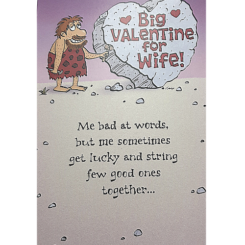 Big Valentine For Wife!