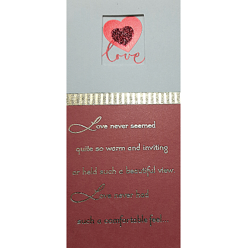 Love Never Seemed Quite So Warm