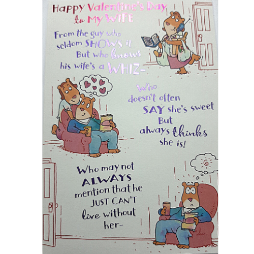 Happy Valentine's Day To My WIfe