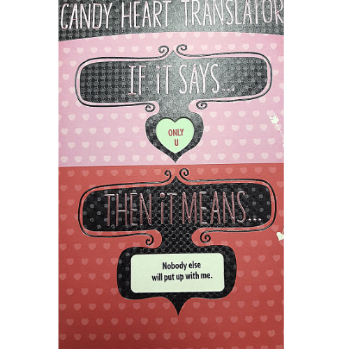 Candy Heart Translator