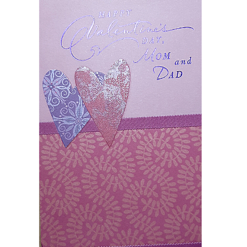 Happy Valentine's Day, Mom and Dad