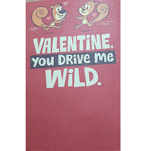 Valentine, You Drive Me Wild.