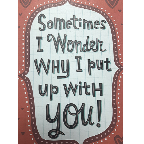 Sometimes I Wonder
