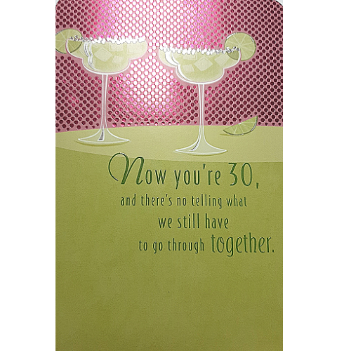 Now You're 30,
