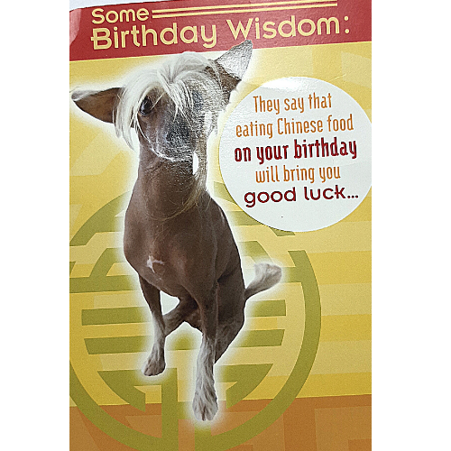 Birthday Wisdom