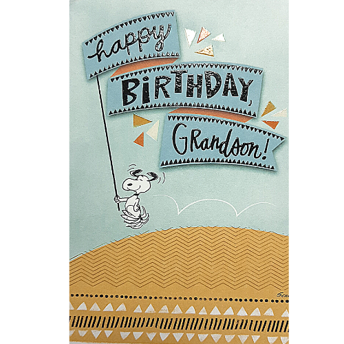 Happy Birthday, Grandson