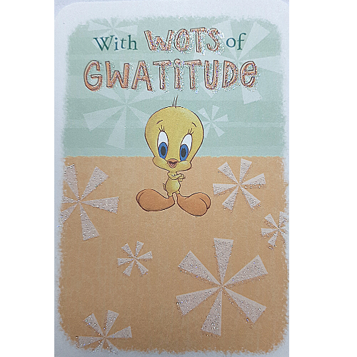 Wots of Gwatitude
