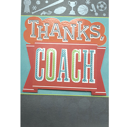 Thanks, Coach