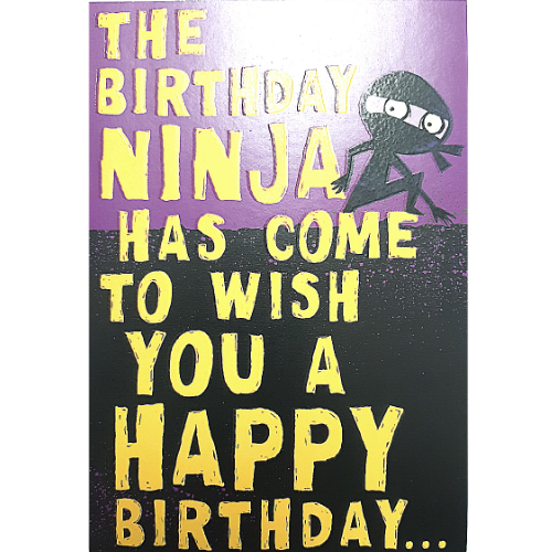 The Birthday Ninja