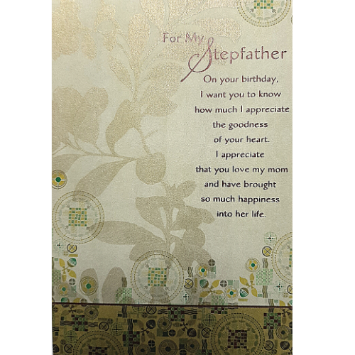 For My Stepfather