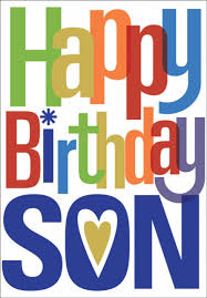 Birthday Card for Son