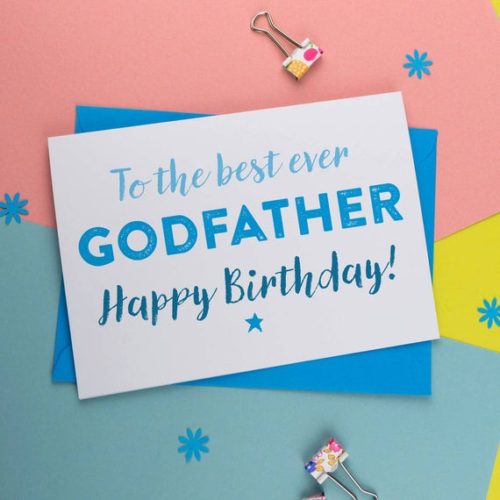 Birthday Card for Godfather