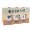 Best Dad - Perpetual Desk Calendar