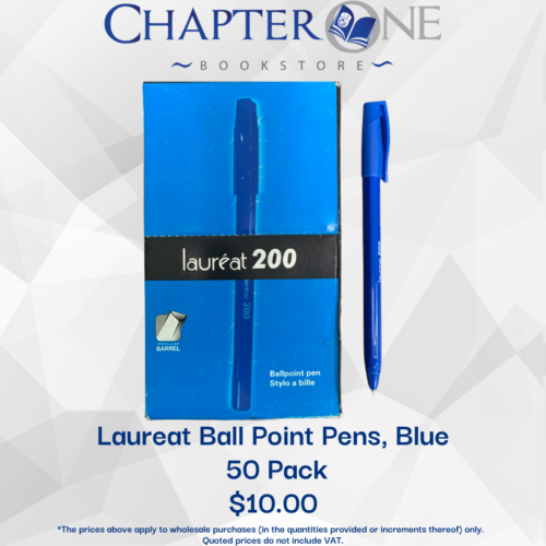 Laureat Blue Pen, 50 Pack