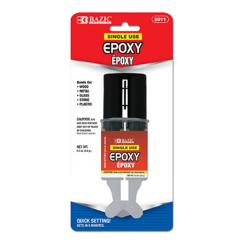 Quick Setting Epoxy Glue w/ Syringe Applicator, 0.2oz