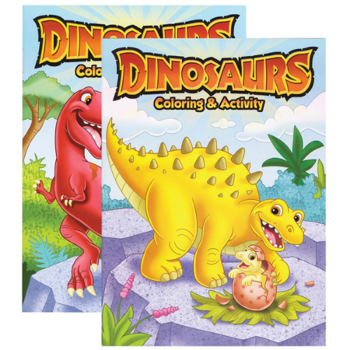 DINOSAURS Coloring & Activity Book