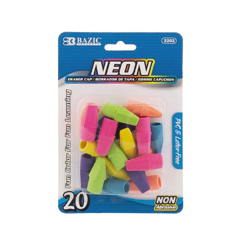 Neon Eraser Top (20/Pack)