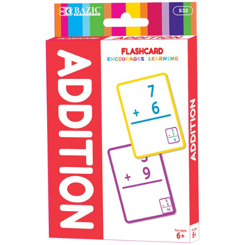 Flash Cards, Addition (36/Pack)