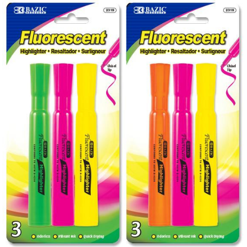 Highlighters (3/Pack)